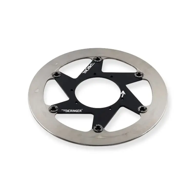 DISQUE AVANT BERINGER LTR 450 AVEC PISTE INOX DROIT COULEUR TITANE Commander Vite