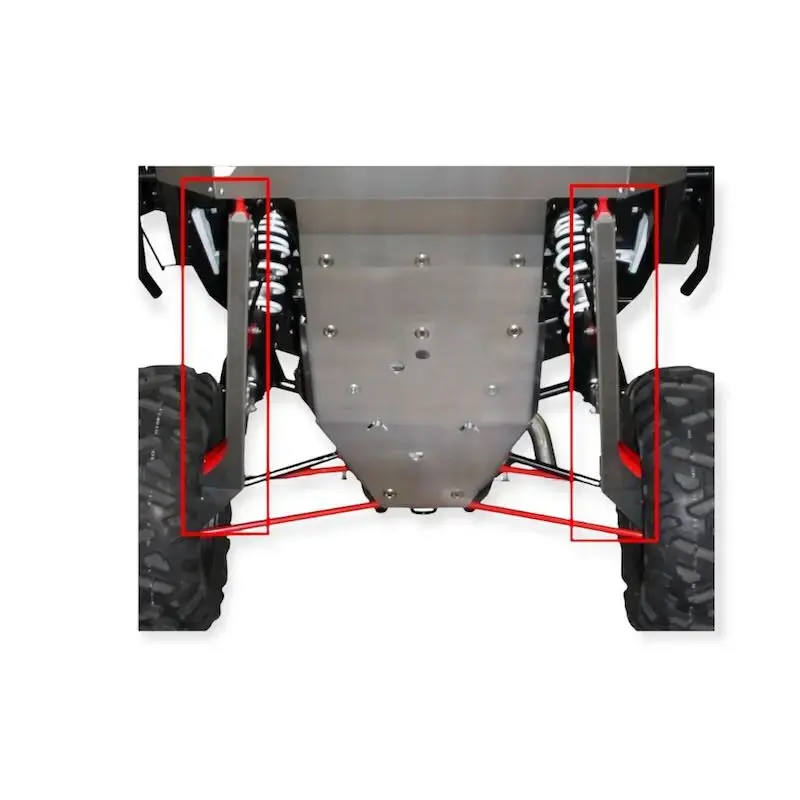 Nouveauté PROTECTIONS TRIANGLES ARRIERES PHD RZR TURBO S 2018
