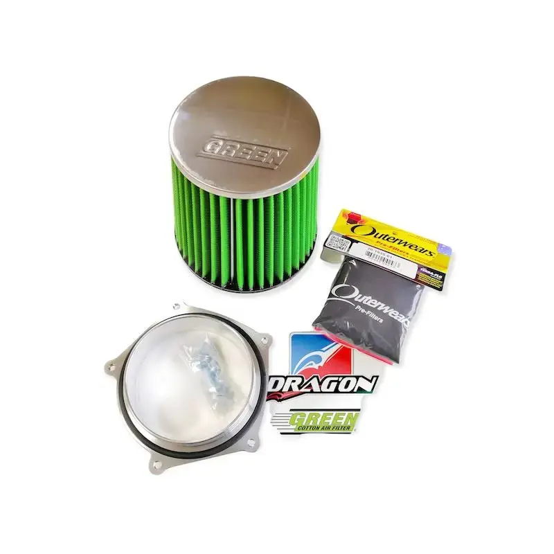 Prix Cassé KIT PROFLOW DRAG&rsquo;ON / FILTRE GREEN + PREFILTRE OUTERWEARS YAMAHA YFZ450R
