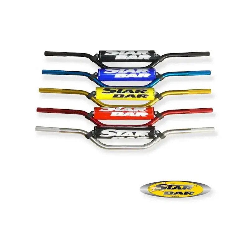 GUIDON STAR BAR ROUGE 11001 22.2MM Nouveauté