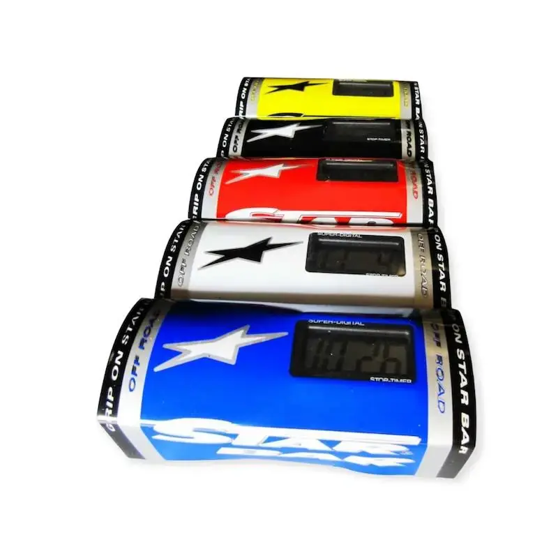 MOUSSE DE GUIDON STAR BAR BOOSTER AVEC MONTRE JAUNE Vente Flash