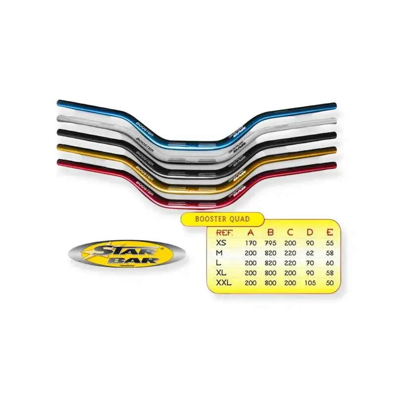 Commander Vite GUIDON STAR BAR BOOSTER XXL ARGENT 28.6MM SANS BARRE