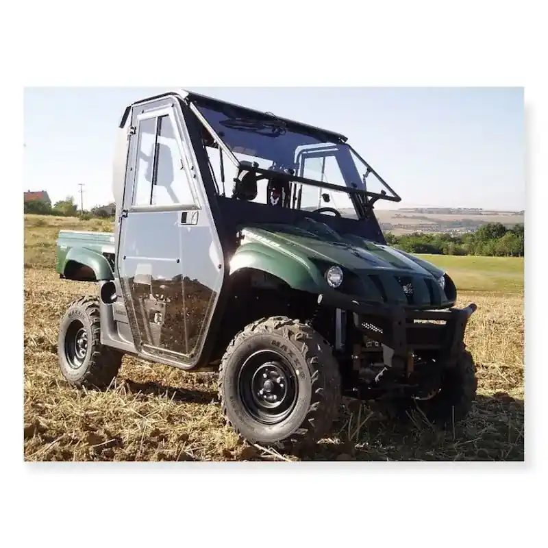 Jusqu&rsquo;à Épuisement Des Stocks CABINE POLYCARBONATE COMPLETE YAMAHA RHINO 660 / 700 AVEC CHAUFFAGE (FIN DE PRODUCTION)