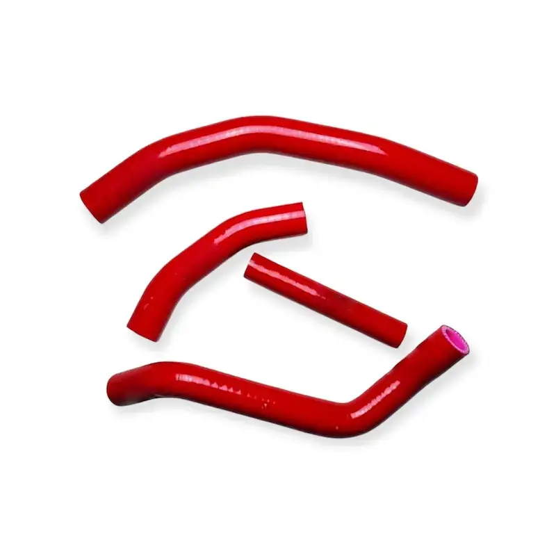 KIT DURITES LS YAMAHA YZ 250F 2014 4 PIECES ROUGE Pas Cher