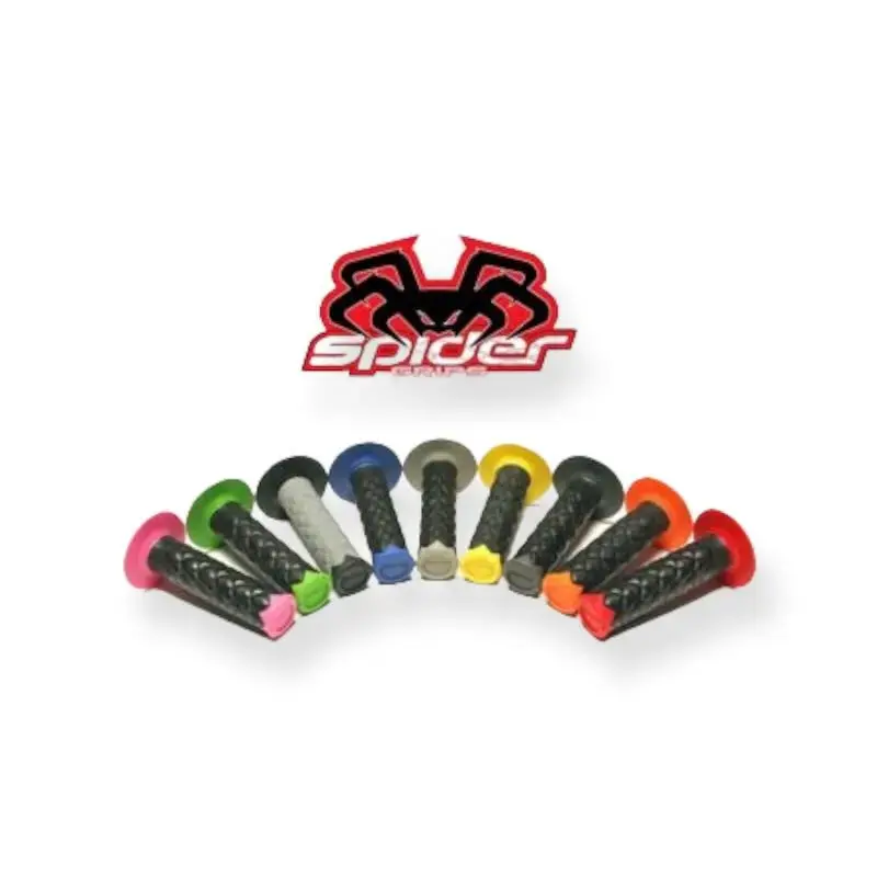 POIGNEES SPIDER SL MX YELLOW BLACK Prix Bas