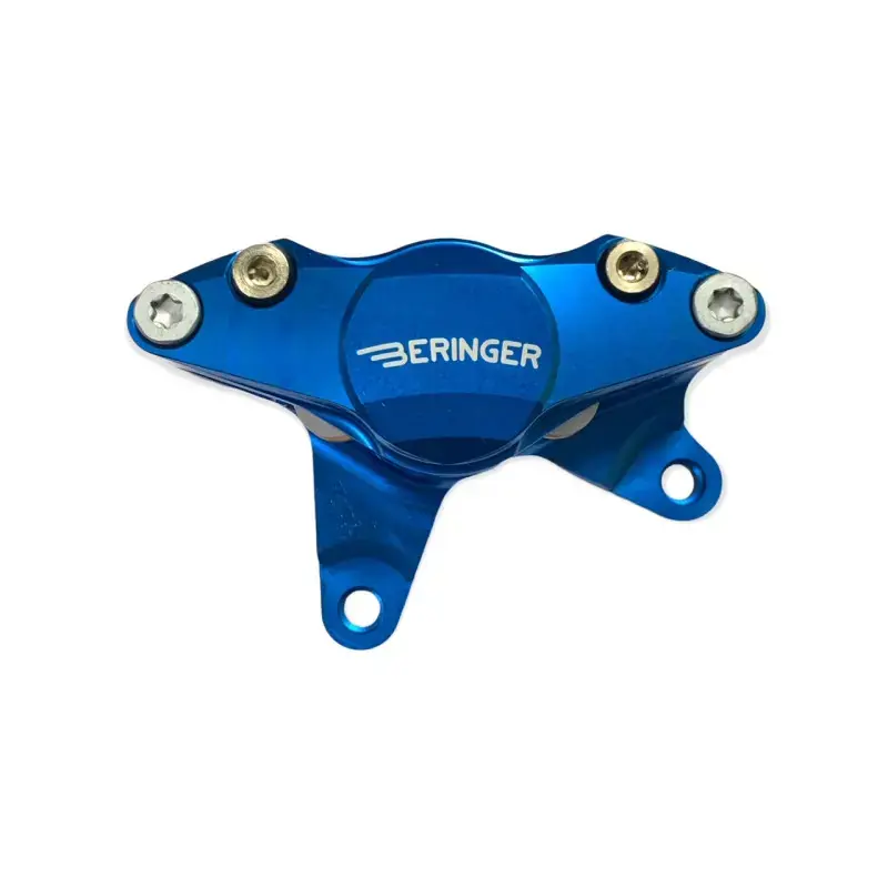 Réduction ETRIER BERINGER DROIT 2 PISTONS D32 AEROTEC COULEUR BLEU + PLAQUETTES S1158 LTR 450