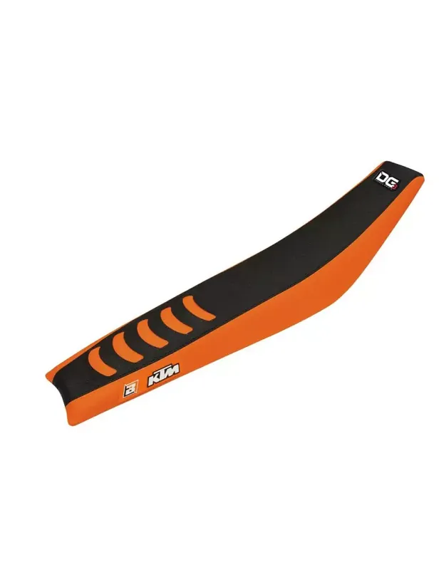 Housse de selle BLACKBIRD Double Grip 3 noir/orange KTM Petit Prix