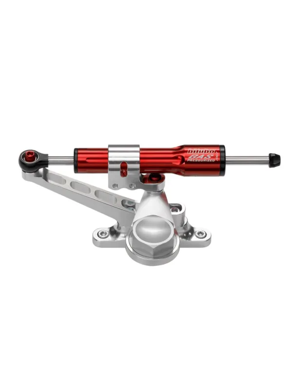Kit amortisseur de direction BITUBO rouge position au-dessus du réservoir Kawasaki ZX10R Offre Du Jour
