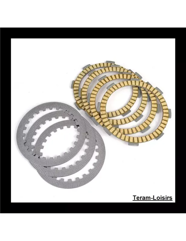 Vente Directe Kit Disques garnis + lisses Embrayage pour HONDA NSR 75 de 1992 à 2000