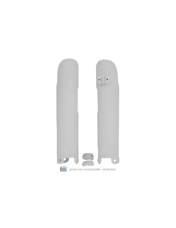 Protections de fourche RACETECH blanc Husqvarna Vente Flash