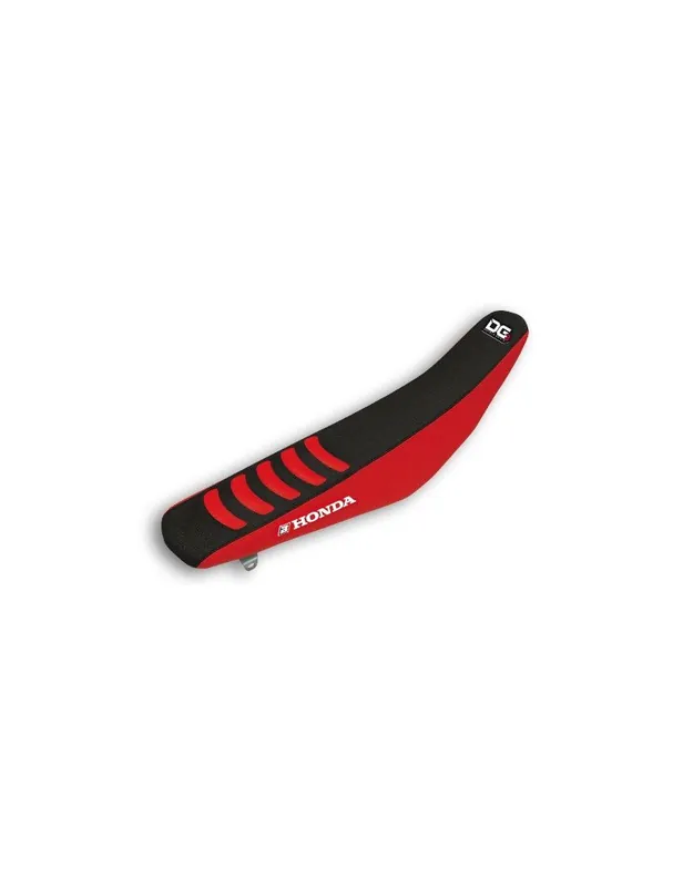Prix Bas Housse de selle BLACKBIRD Double Grip 3 noir/rouge Honda CRF250R/450R