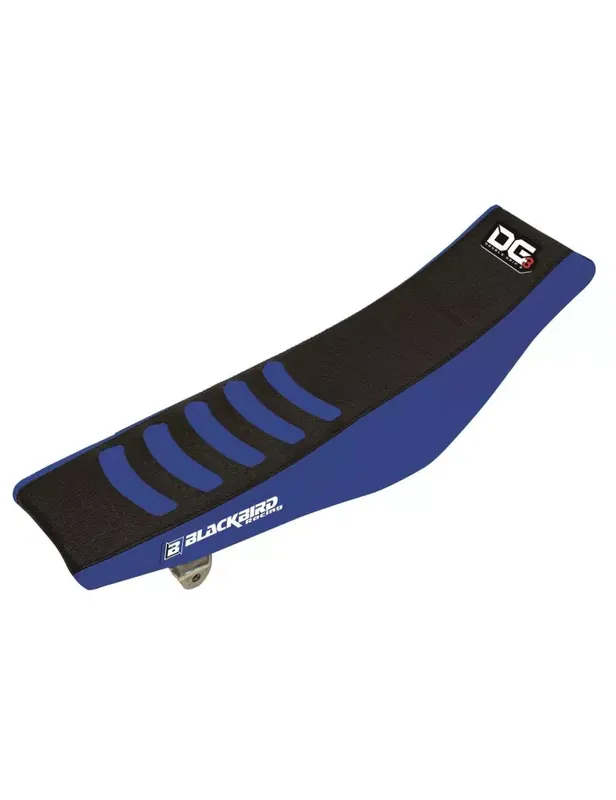 Bon Marché Housse de selle BLACKBIRD Double Grip 3 noir/bleu Yamaha YZ250F