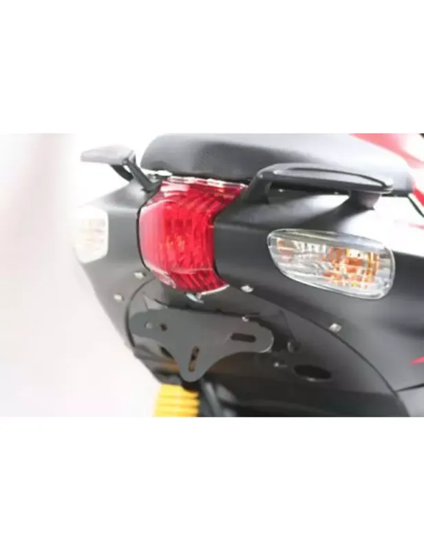 Support de plaque R&G RACING noir Aprilia SR50 Pas Cher