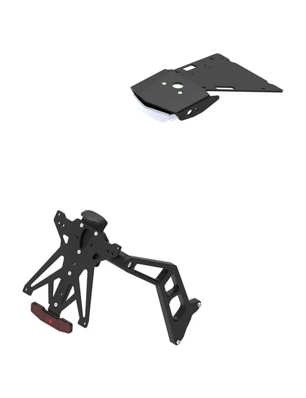 Prix Réduit Kit support de plaque réglable LIGHTECH noir BMW R Nine T