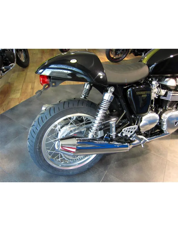 Bon Marché Support de plaque ACCESS DESIGN passage de roue noir Triumph Bonneville 900