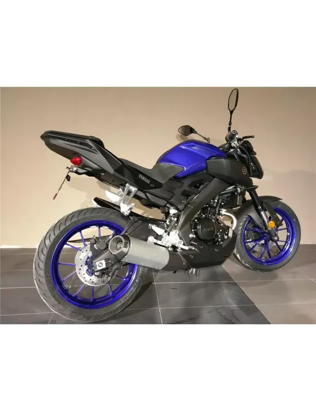 Support de plaque V PARTS noir Yamaha MT-125/YZF-R 125 Authentique