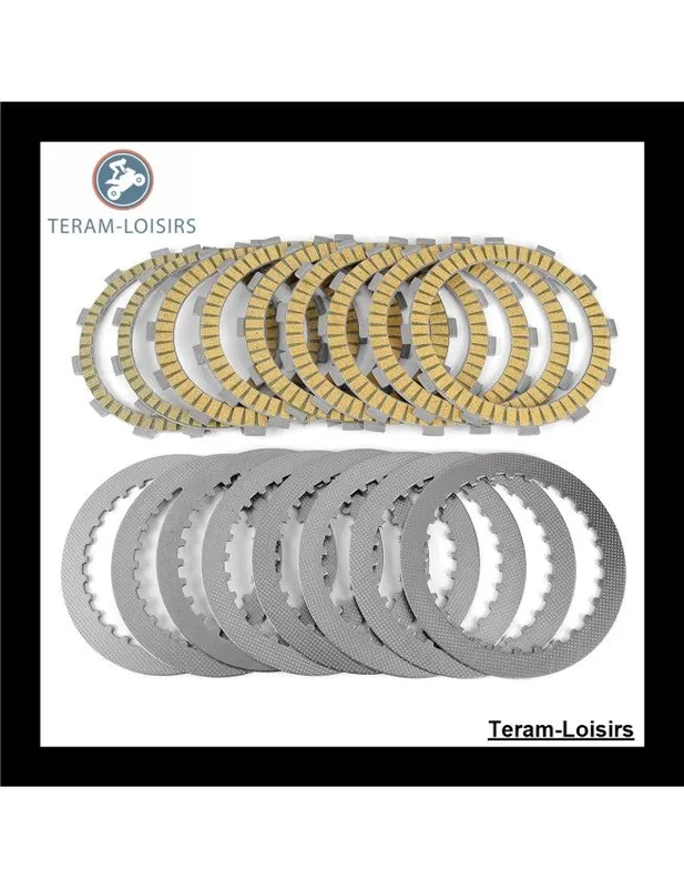 Vente Directe Kit Disques garnis + lisses Embrayage pour Triumph Tiger 955cc de 1999 2000 2001 2002 2003 2004