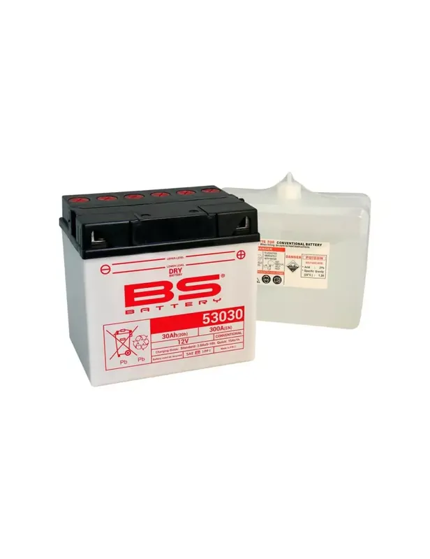 Achat Immédiat Batterie BS BATTERY 53030 haute performance livrée avec pack acide
