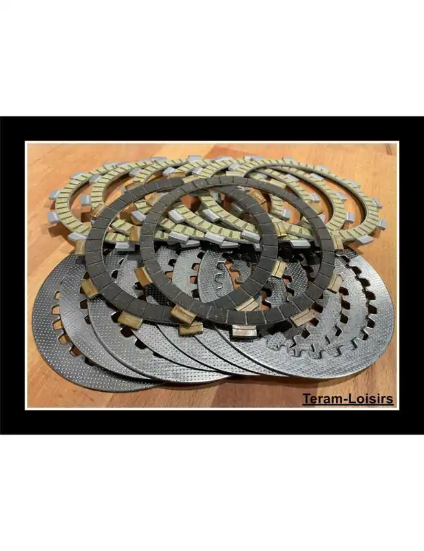 Kit Disques garnis + lisses Embrayage pour Yamaha XJ 6 Diversion ABS 2009 à 2016 Offre Exclusive