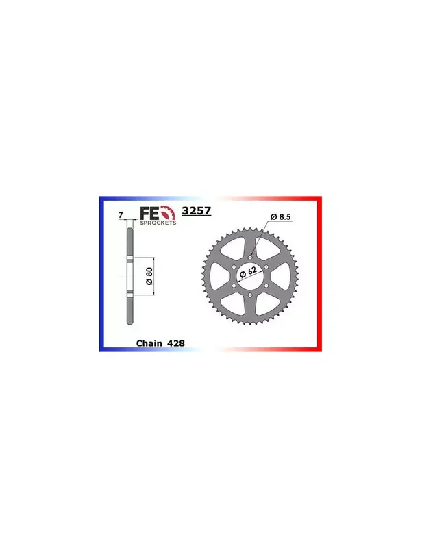 XT.350'85/93 – TW.200'89/06 41 428 Livraison Express