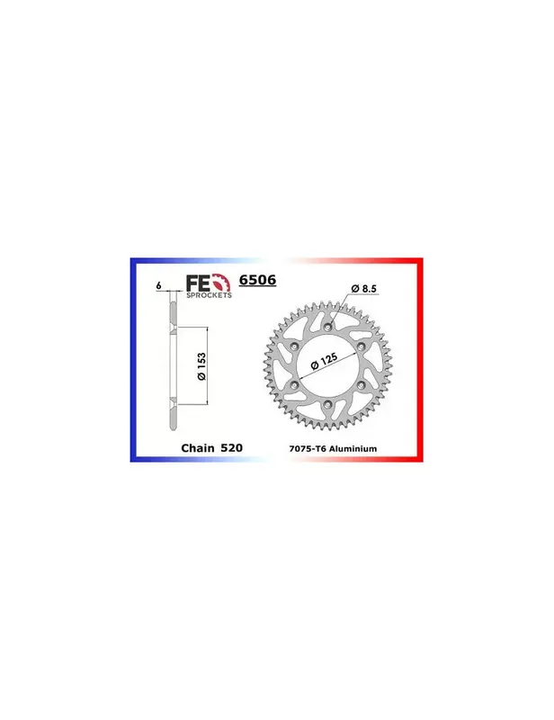 Vente Flash XR.250R'96/04-XR.400R'96/04 40 520