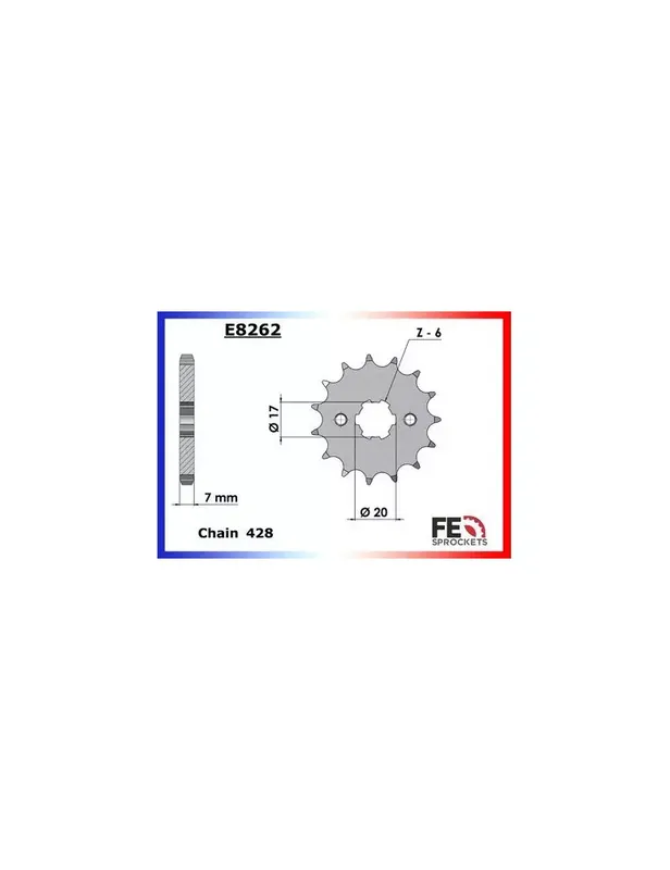 XLR.125'98/02,XR.125'03/07 17 428 Dernier Modèle
