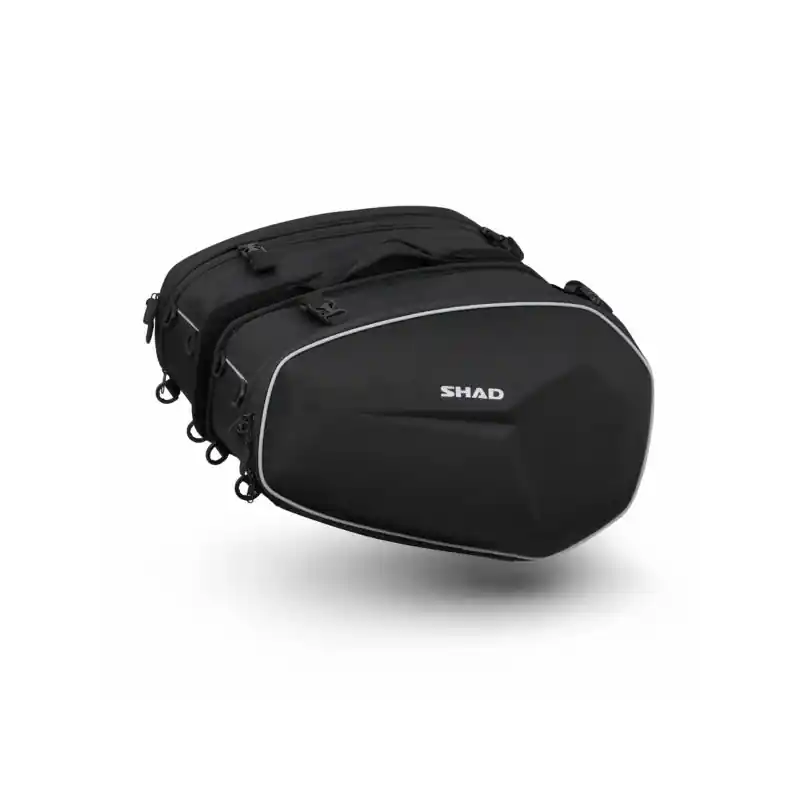 Paire de Sacoches Cavalière Extensible Shad E48 Commander Maintenant