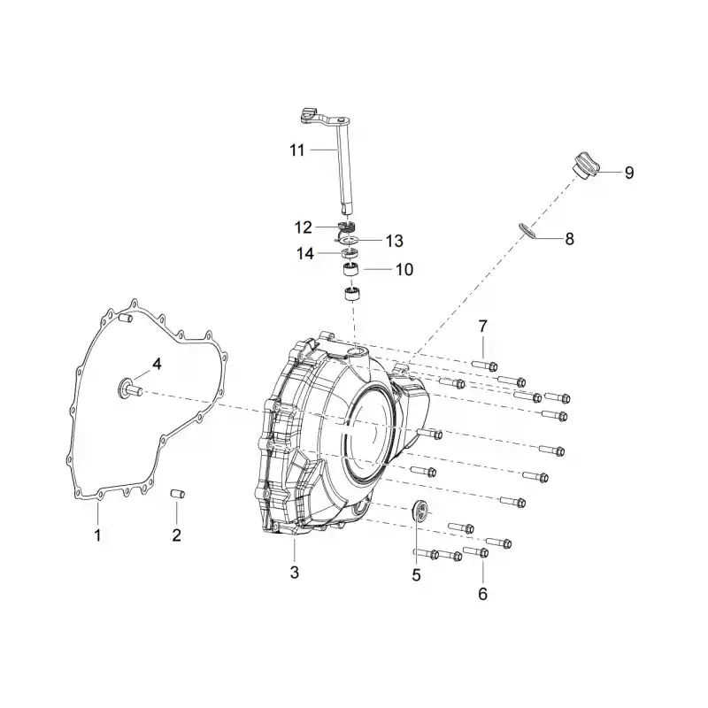 Remise Carter Embrayage 7 – VIS M6X28 QJ