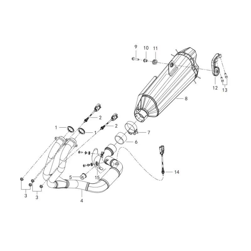 Echappement 1 – JOINT COLLECTEURQJ Solde
