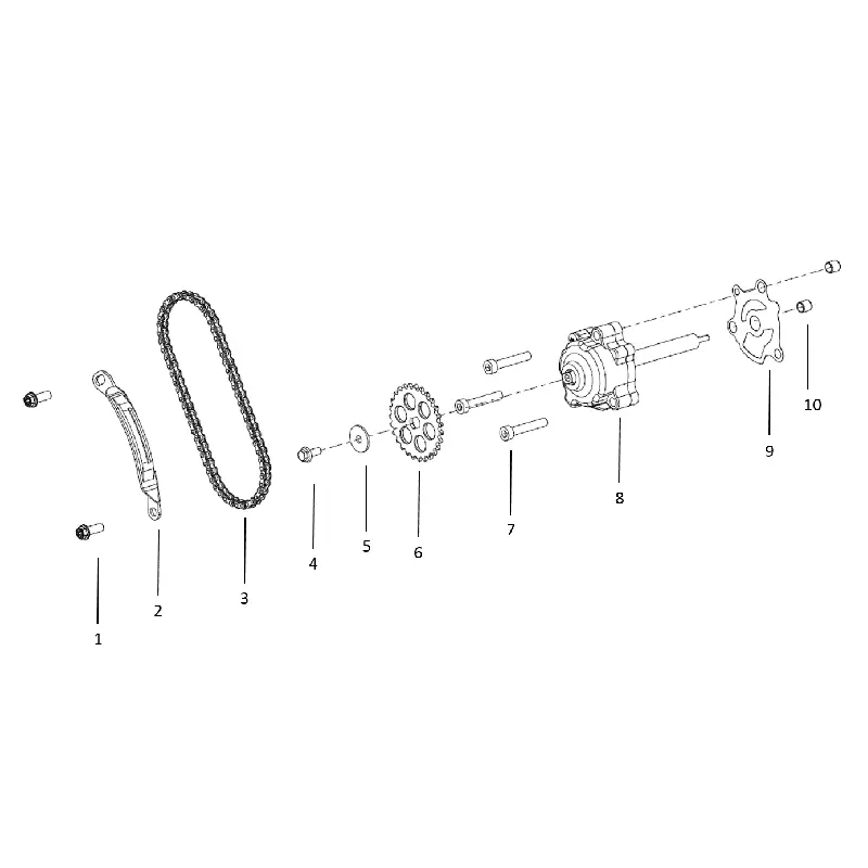 Vente Flash Pompe à Huile 1 – VIS M6X16 QJ