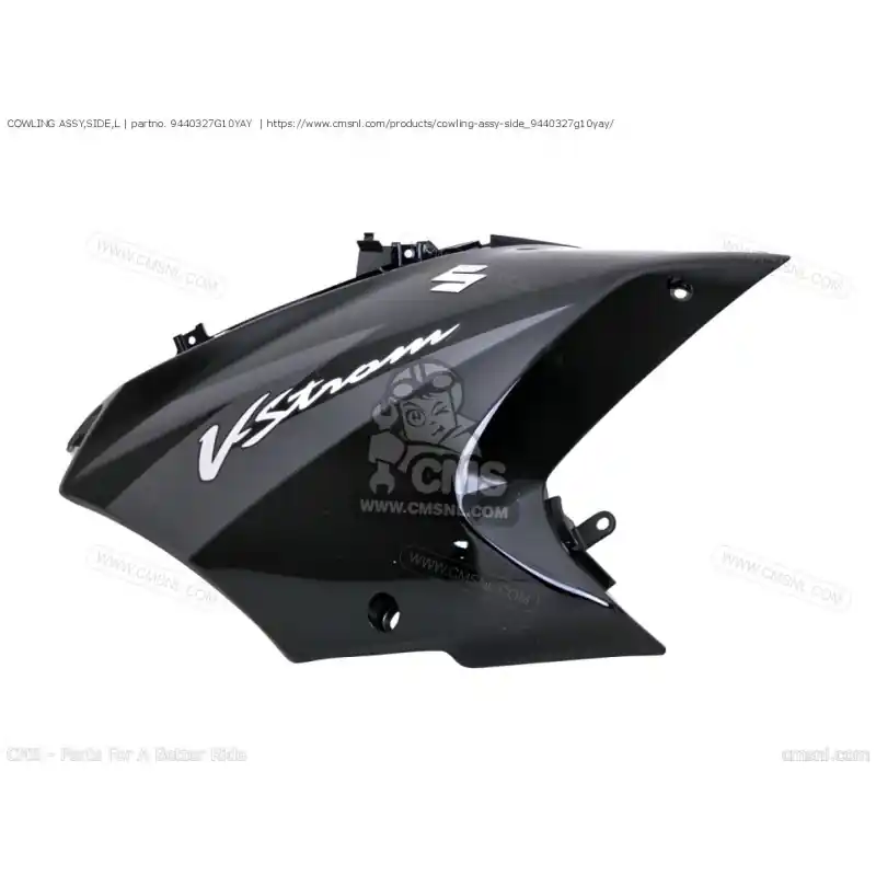 DESTOCKAGE !! Flanc Av Gauche OEM Suzuki 650 V-Strom 2005 9440327G10YAY Expédition Rapide