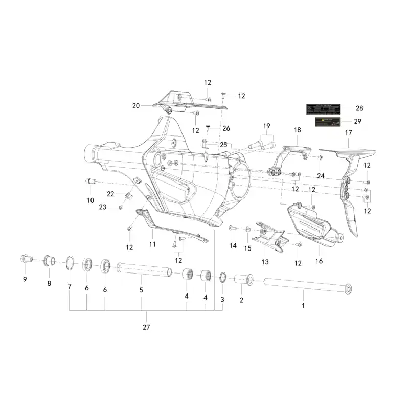 Bras Oscillant 15 – ENTRETOISE Réduction