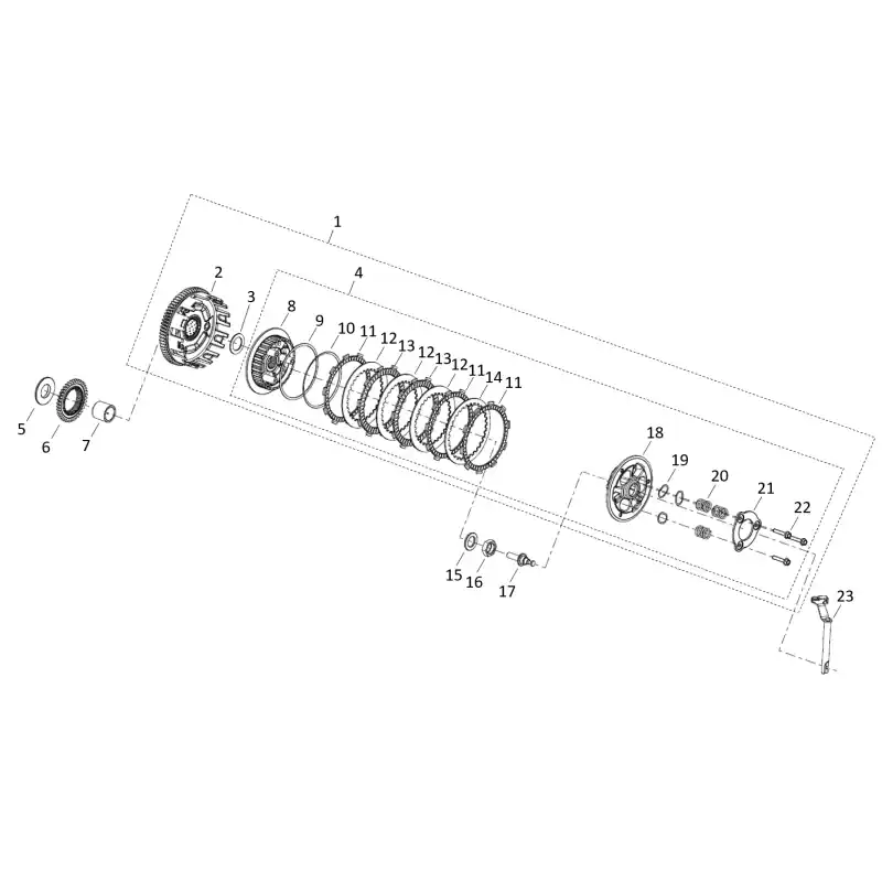 Authentique Embrayage 7 – ENTRETOISE