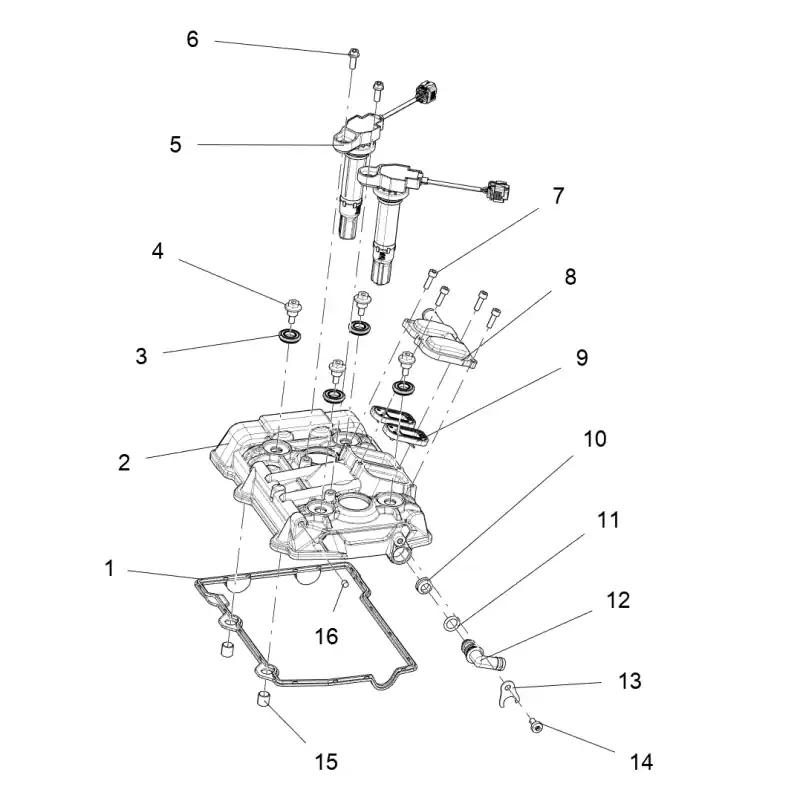 Must-Have Couvre Culasse 7 – VIS M5X16 QJ