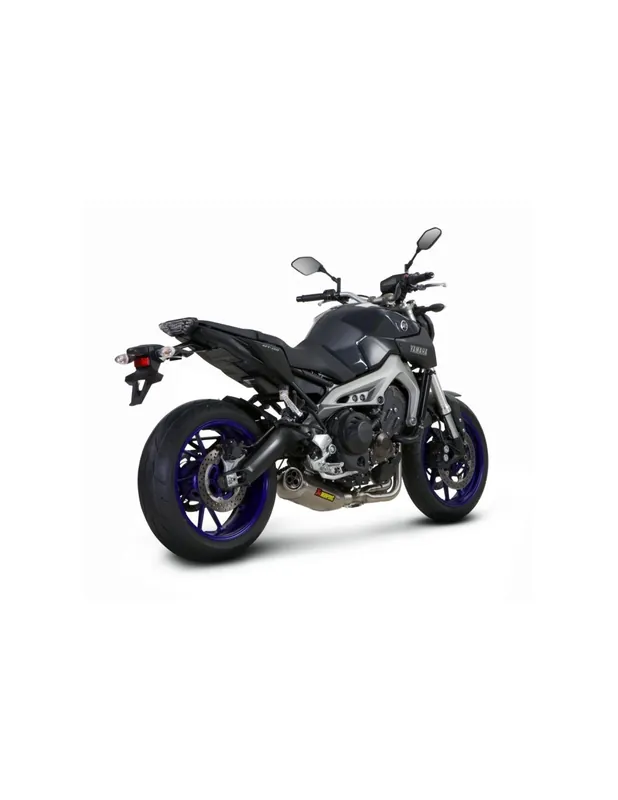 Meilleur Prix Pot Akrapovic Ligne Yamaha MT09 14-19 Racing avec réducteur de bruit