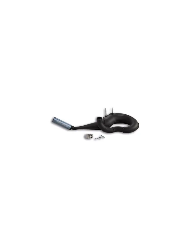 Pot échappement Malossi power exhaust black sound pour Vespa Cosa 125 2T Promotion Saisonnière