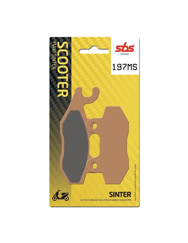Plaquettes de frein SBS AVANT GAUCHE Burgman 400 07-25 Haute Qualité