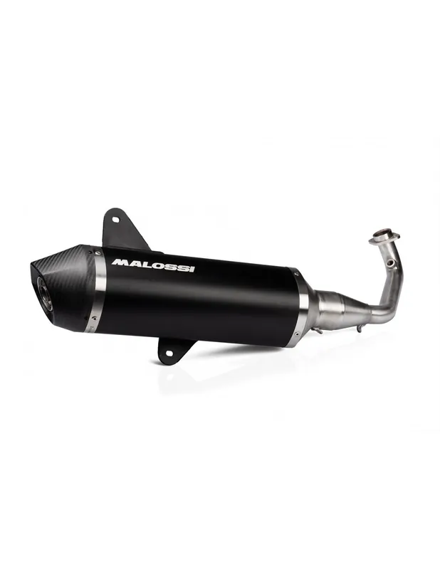 Pas Cher Pot d&rsquo;échappement Malossi RX black Vespa GTS Super HPE 300 euro-5 21-23 (ligne complète racing)