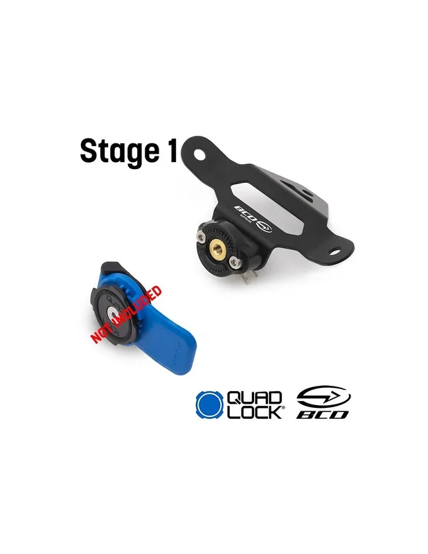 Support téléphone BCD Quadlock Xmax 125 300 400 18-22 (stage 1) Offre Limitée