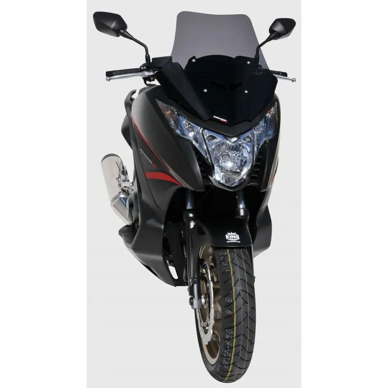 Bulle Sport Ermax Honda NC 750 INTEGRA D/S 16-20 Noire foncée Usine Directe