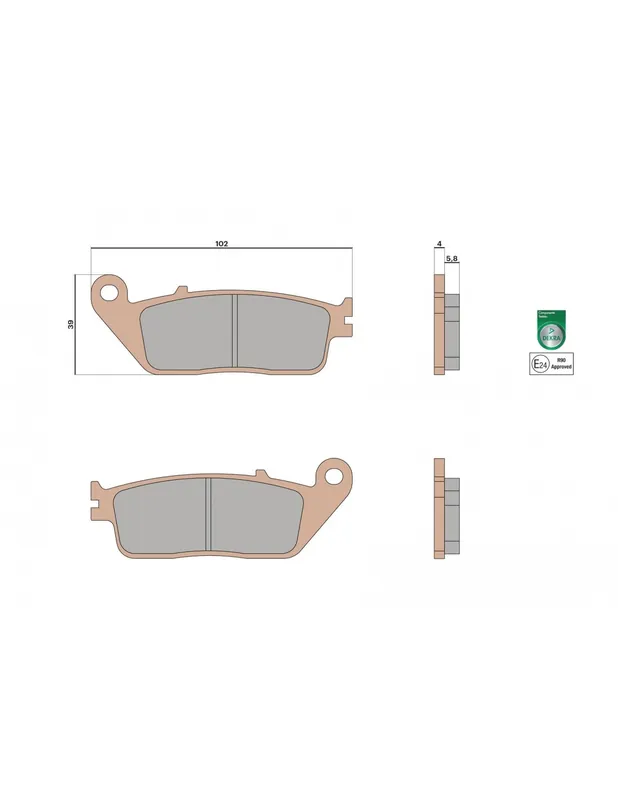 Commande En Gros Plaquettes de frein AVANT Malossi Metal fritté SH 125 13-24 SH 300 15-20 SH 350 21-24