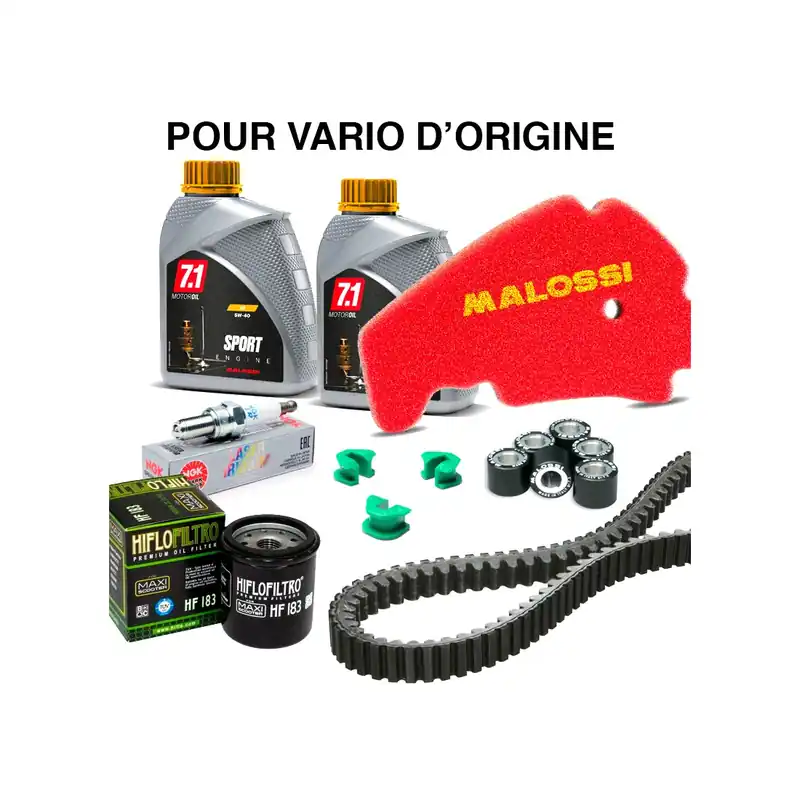 Kit révision Piaggio MP3 HPE 300 19-23 (pour vario d&rsquo;origine) Paiement Sécurisé