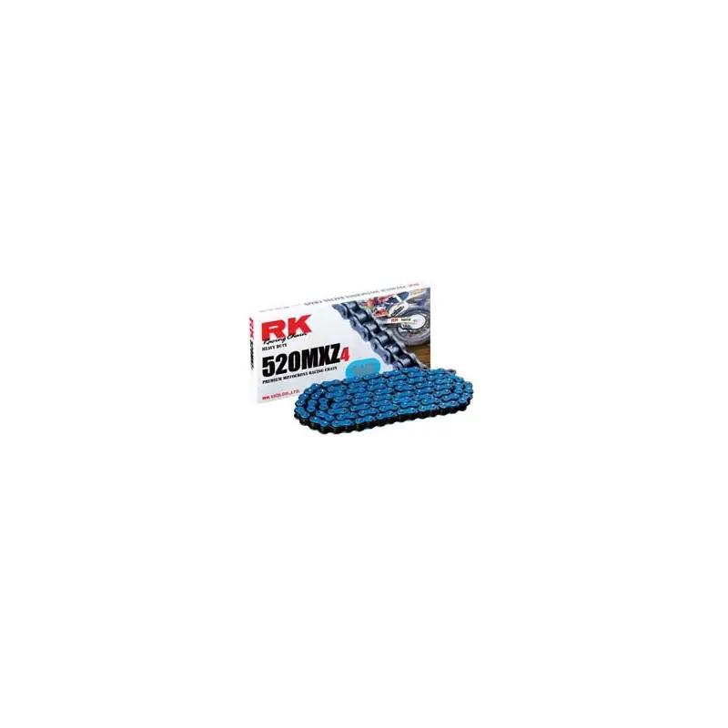 Chaine RK NB520MX Motocross Ultra Renforcée Pas de 520 – Couleur Bleue Nouvel Arrivage