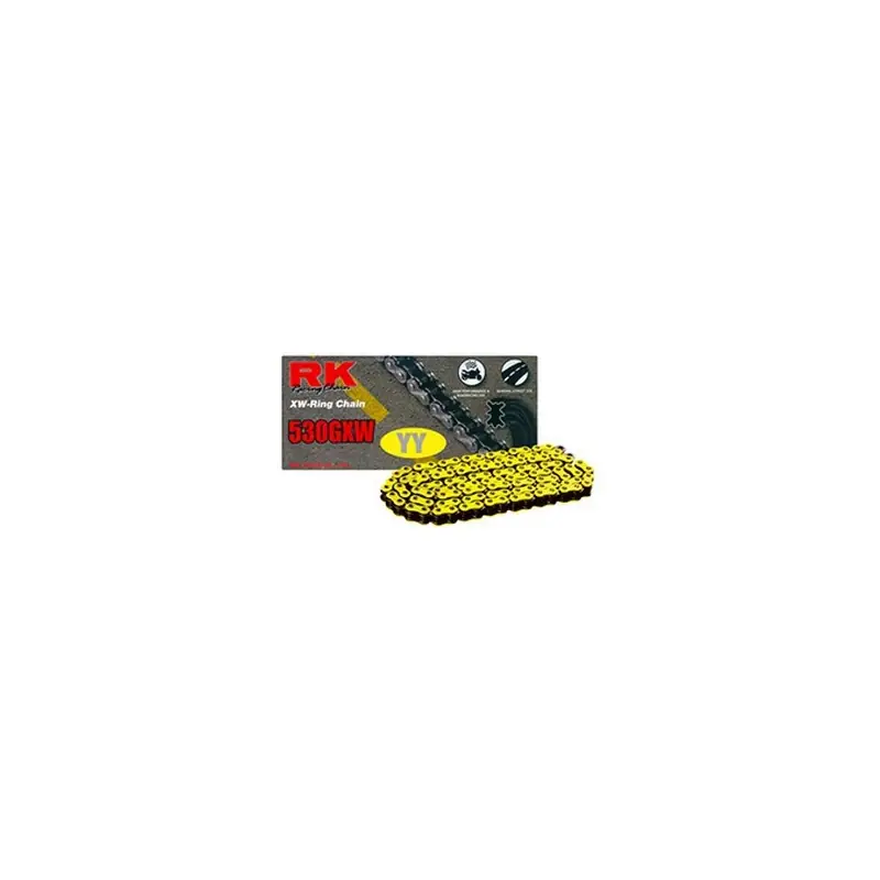 Chaine RK NY530GXW XW'Ring Ultra Renforcée Pas de 530 – Couleur Jaune Solde