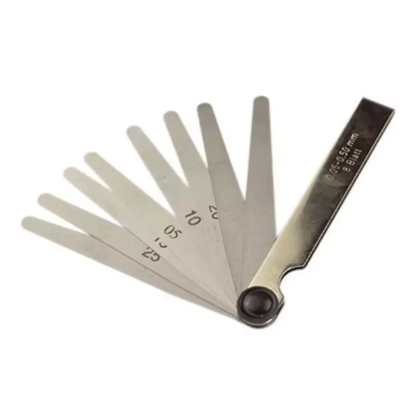 Jeu de 8 Cales de Réglage – De 0.05mm à 0.50mm Commande En Gros