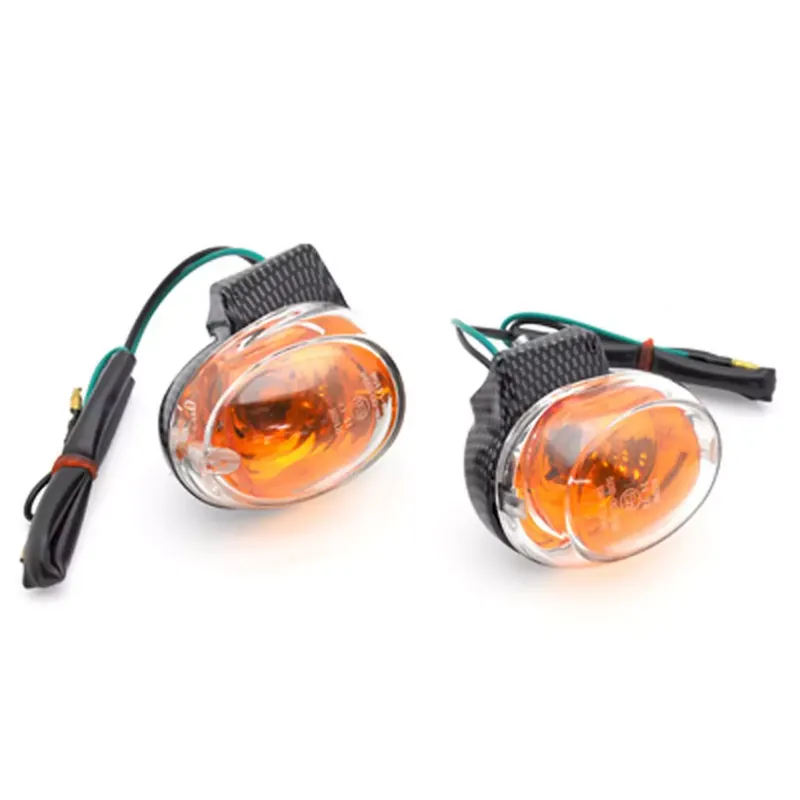 Haute Qualité Clignotants avant Replay MBK Booster BWS Keeway transparent carbone (paire)
