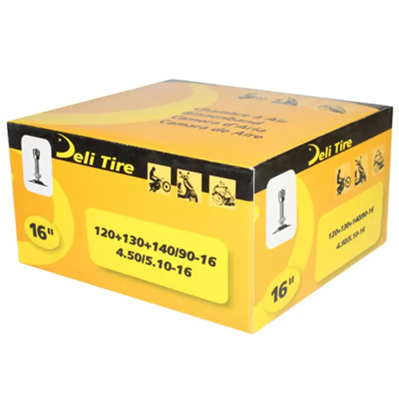 Expédié Aujourd&rsquo;hui Chambre à air 16 pouces 4.00×16 à 5.10×16 – DELI Valve Droite TR4
