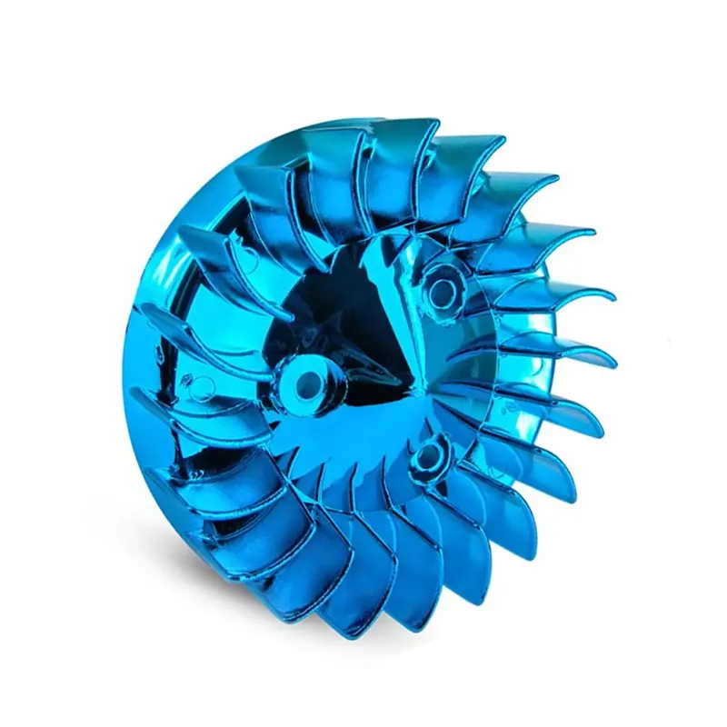 Turbine de Refroidissement MBK Booster Yamaha Bw's – 120mm BLEU Anodisé Promotion