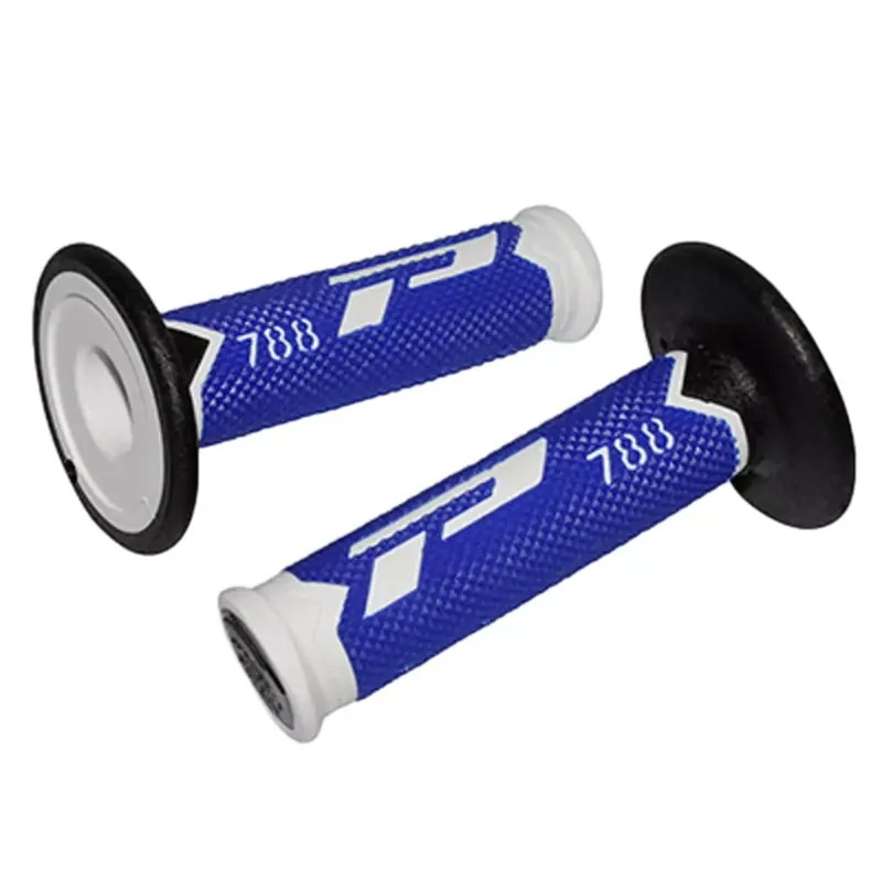 Poignées de Guidon – Progrip 788 Off Road Blanc / Noir / Bleu Must-Have
