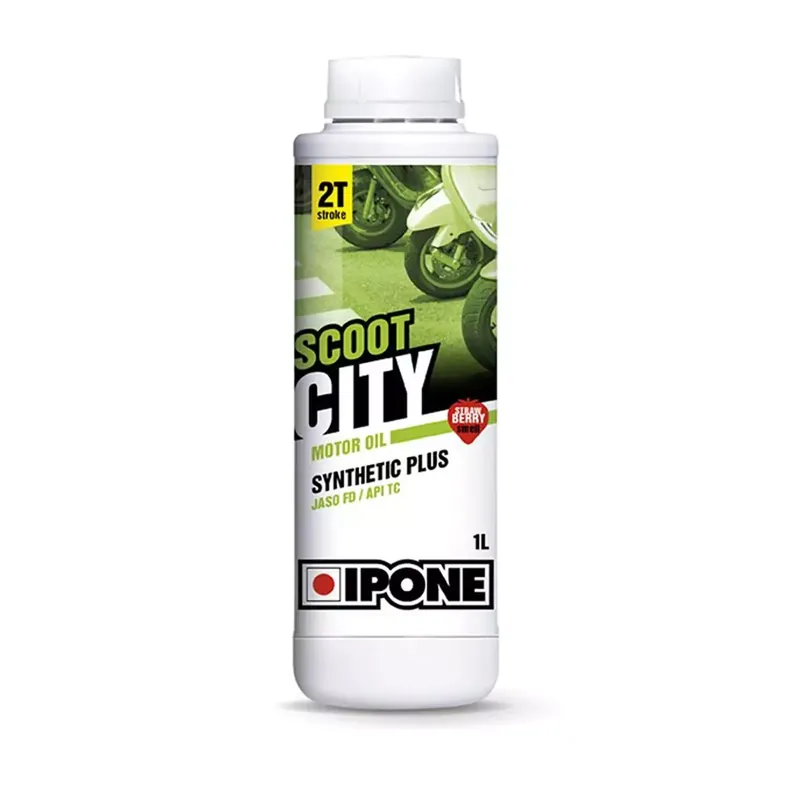Huile Moteur 2T – Ipone Scoot City Semi synthèse Senteur Fraise 1L graissage séparé Prix Bas